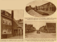 873881 Collage van 3 foto's betreffende de stadsuitbreiding in Utrecht-Noord en Zuilen, met rechtsboven een gezicht op ...